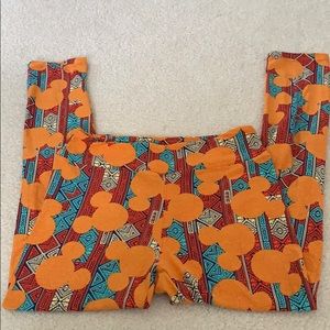 Disney Aztec Themed LuLaRoe Leggings